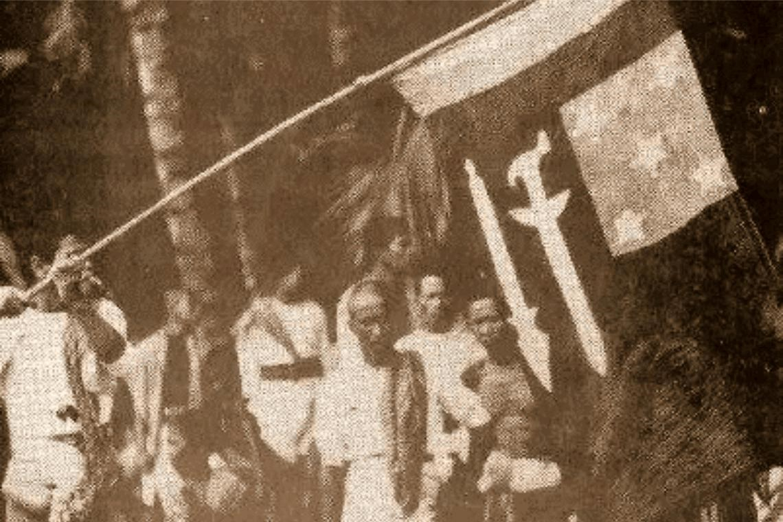 The Sultanate of Sulu war flag reflects the courage
