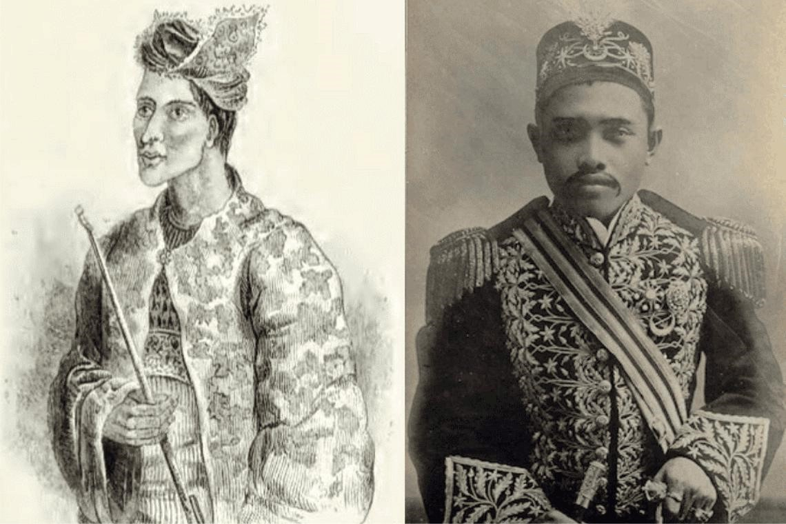 Sultan Mohammad Pulalun Kiram and ruler Jamalul Kiram II